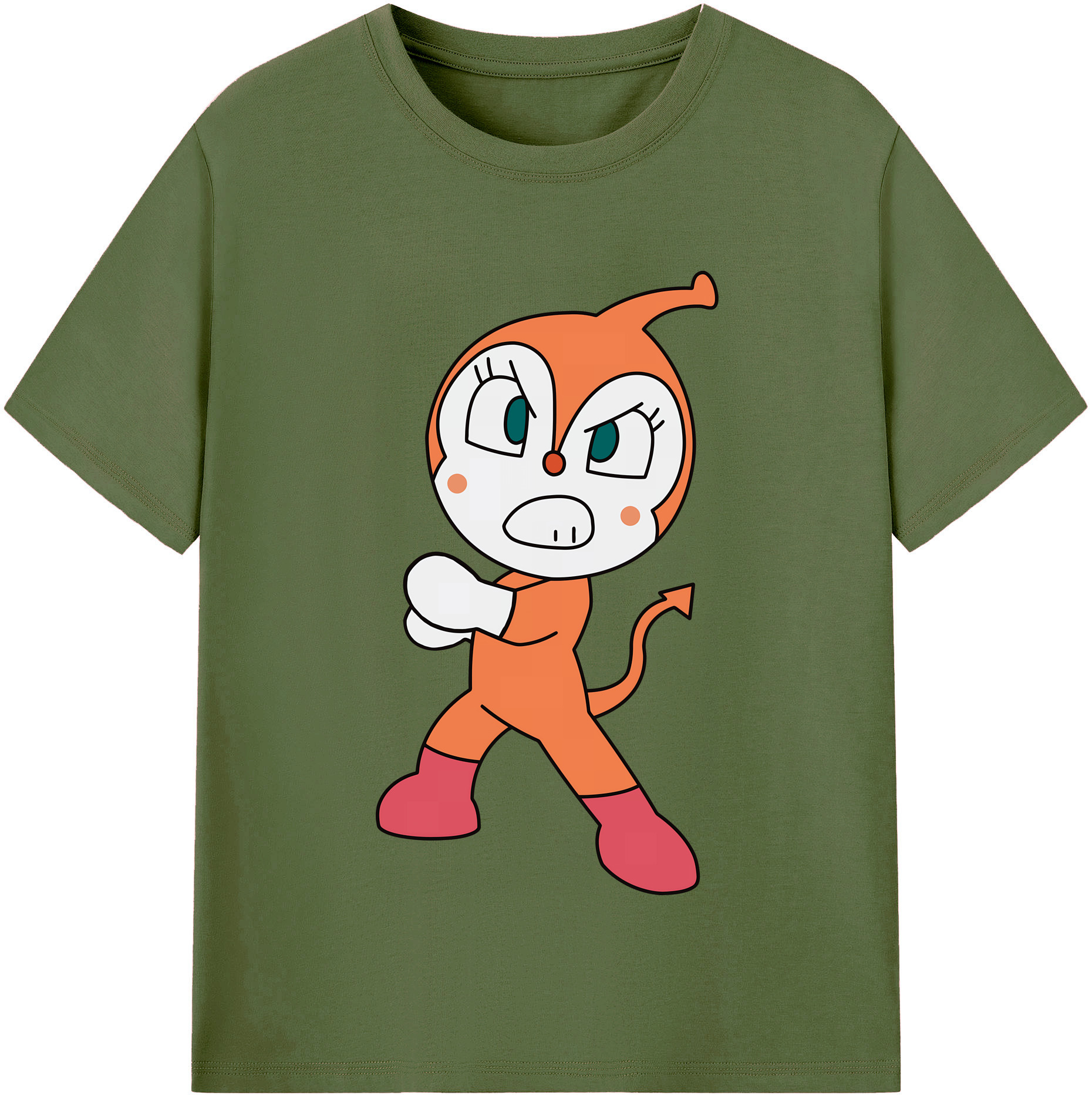 アンパンマン Anpanman 綿100％半袖Tシャツ（フロントプリント）